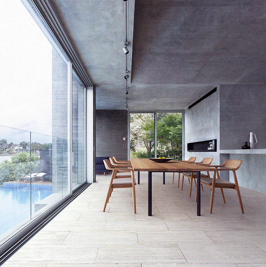 Fauteuil Hiroshima, de Naoto Fukasawa chez le fabricant Maruni. Un fauteuil en bois exceptionnel. Salle à manger.