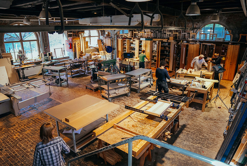 Atelier Nikari, fabrication de meubles en Finlande.